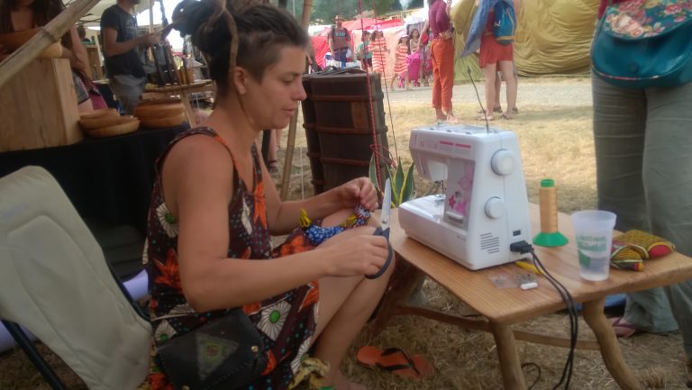 l'atelier couture en festival