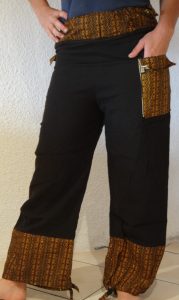 pantalon lin wax