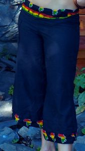 pantalon lin wax