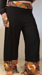 pantalon lin wax