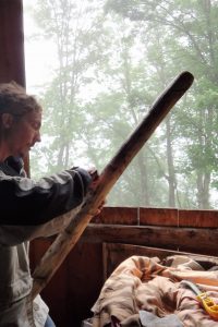 l'atelier de didgeridoos en agave